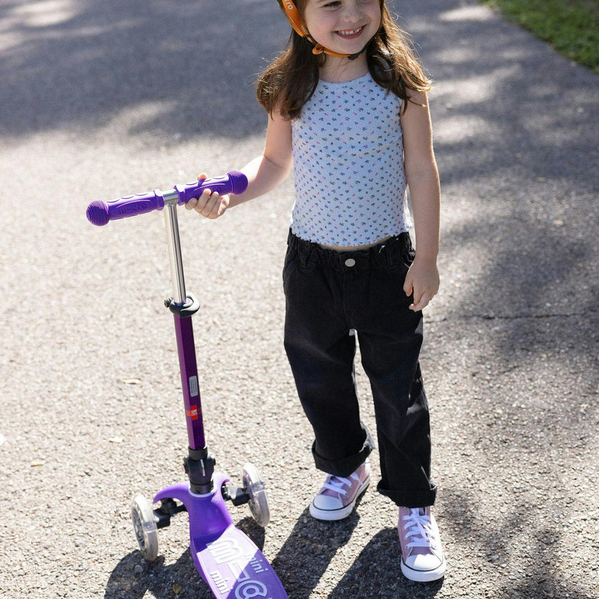 Micro Mini Foldable LED Scooter
