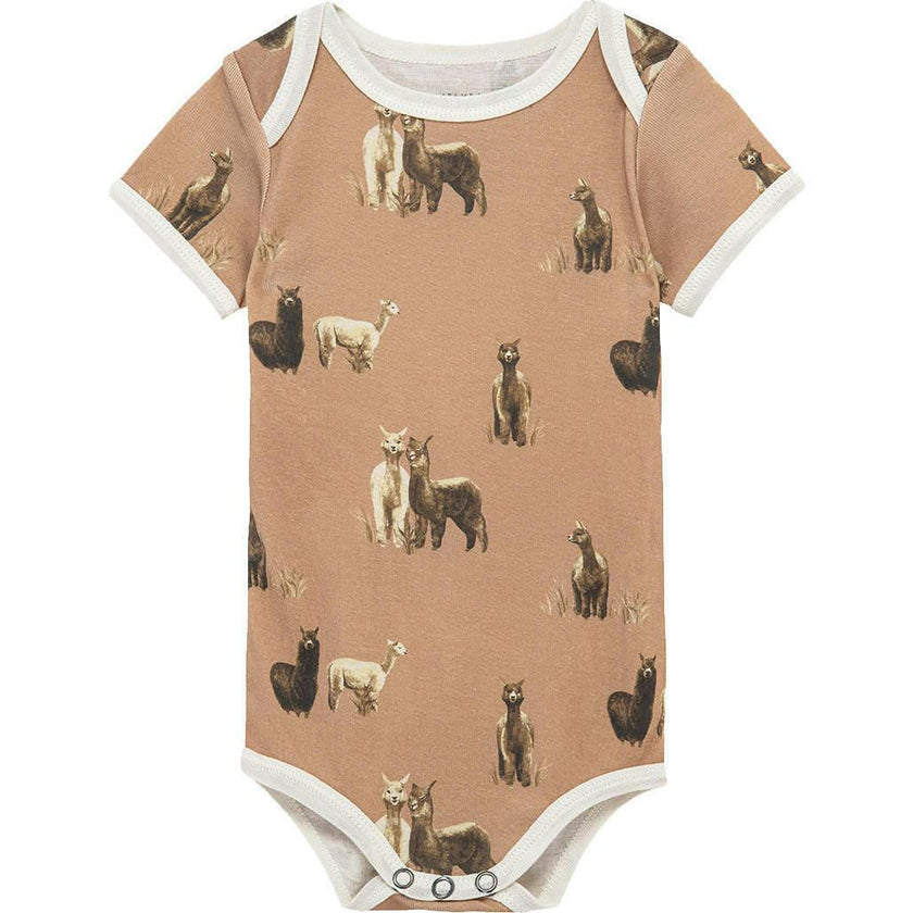 Organic Cotton Short Sleeve One Piece