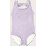 Terry Lavender Floral One Piece Tank
