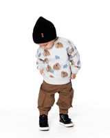 Twill Jogger Cargo Pants In