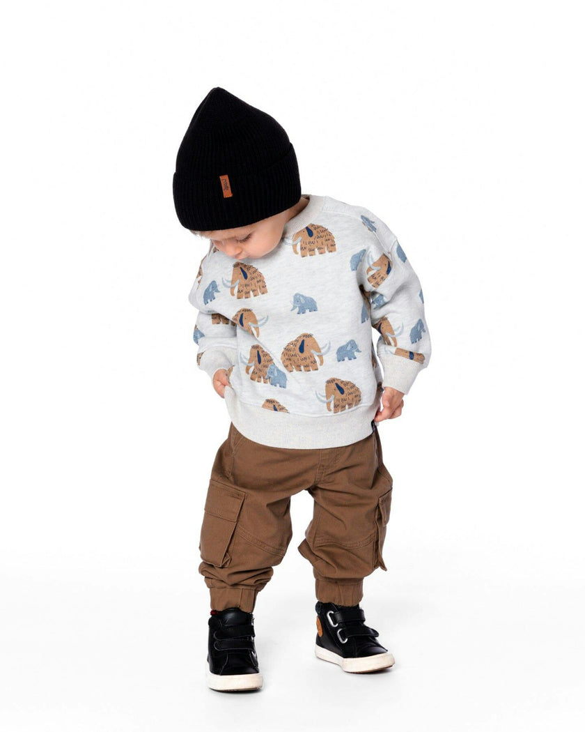 Twill Jogger Cargo Pants In