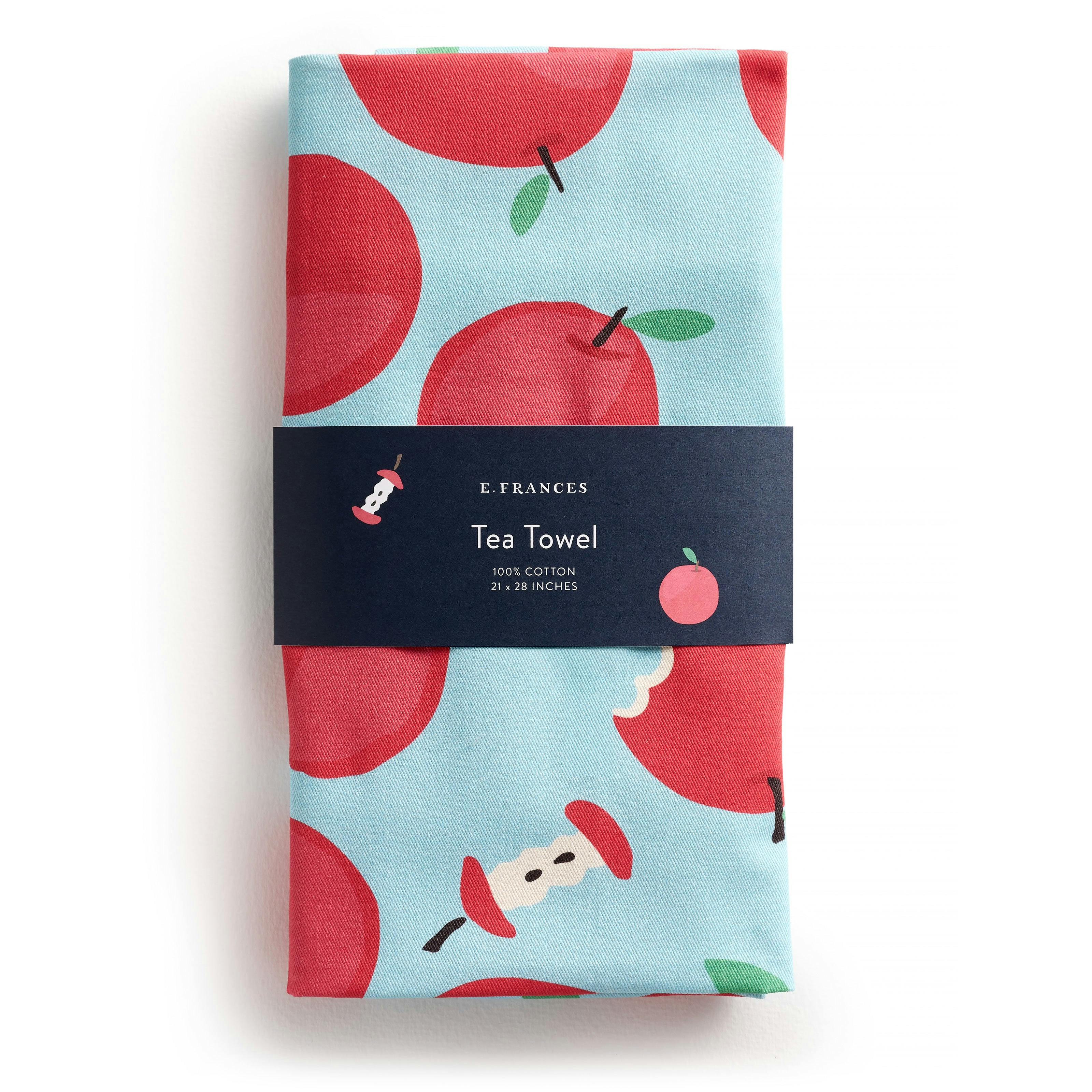 Apple a Day Tea Towel