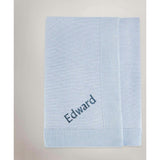 Personalized Knitted Baby Blanket