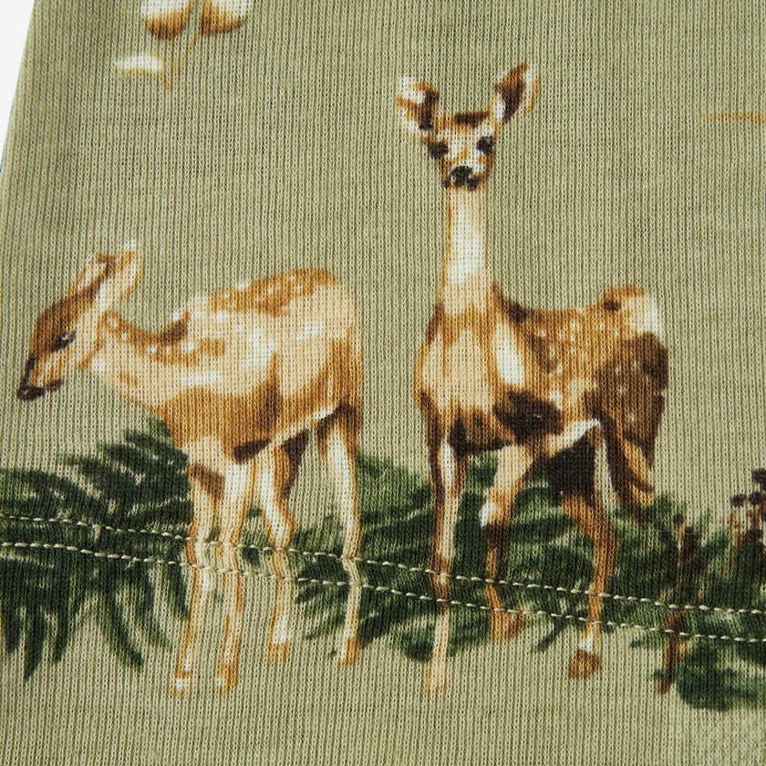 Forest Party Organic Cotton Knotted Beanie Hat