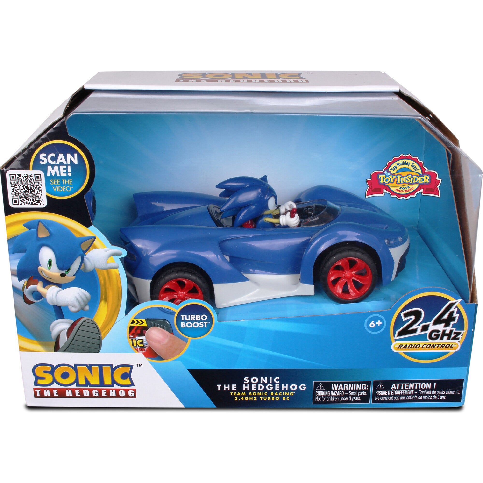 NKOK Sonic Team Racing Radio Controlled Sonic The w/ Turbo Boost