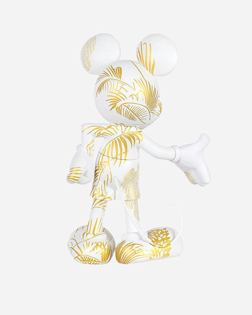 Mickey STAR STYLE White & Gold 12in
