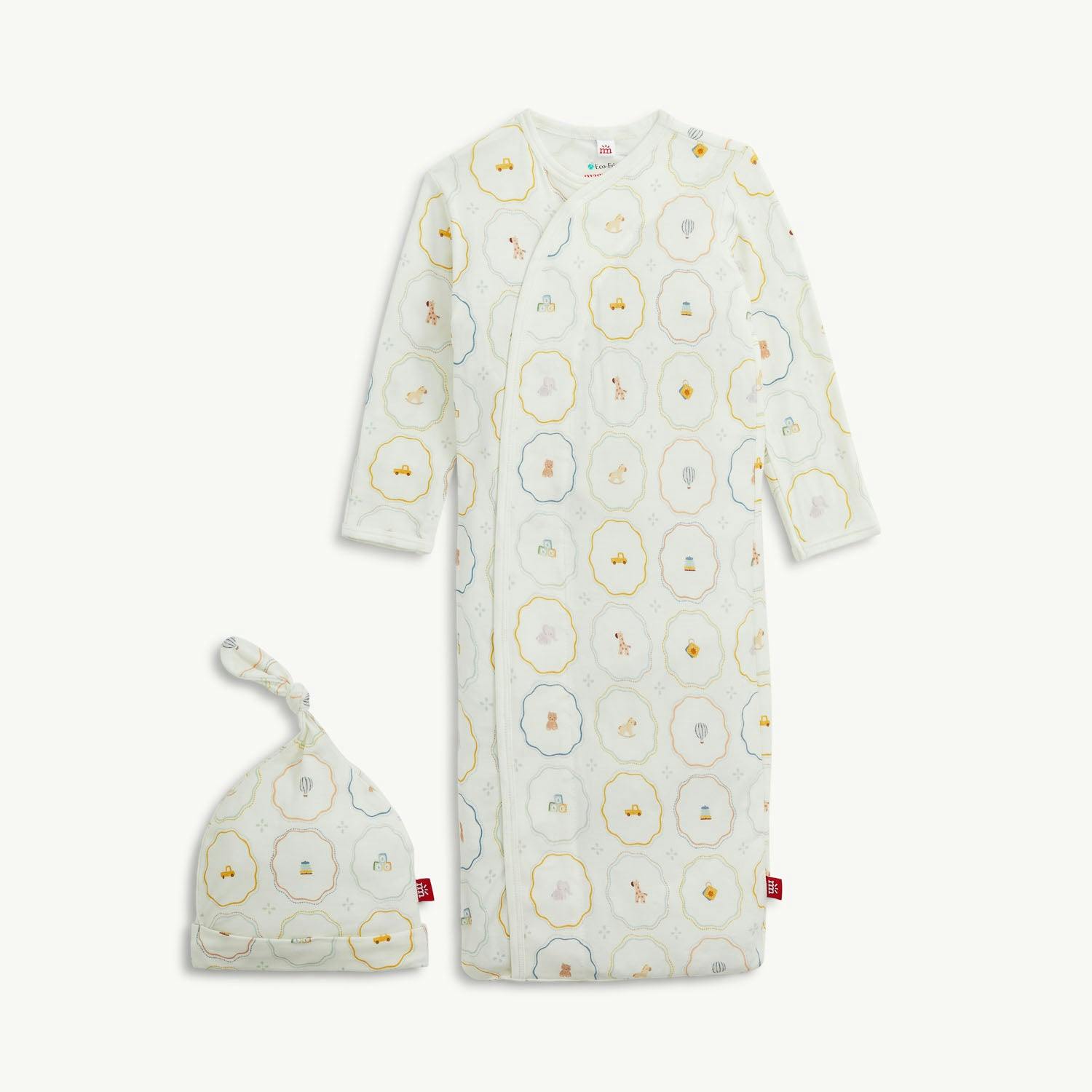 Magnetic Gown & Hat Set