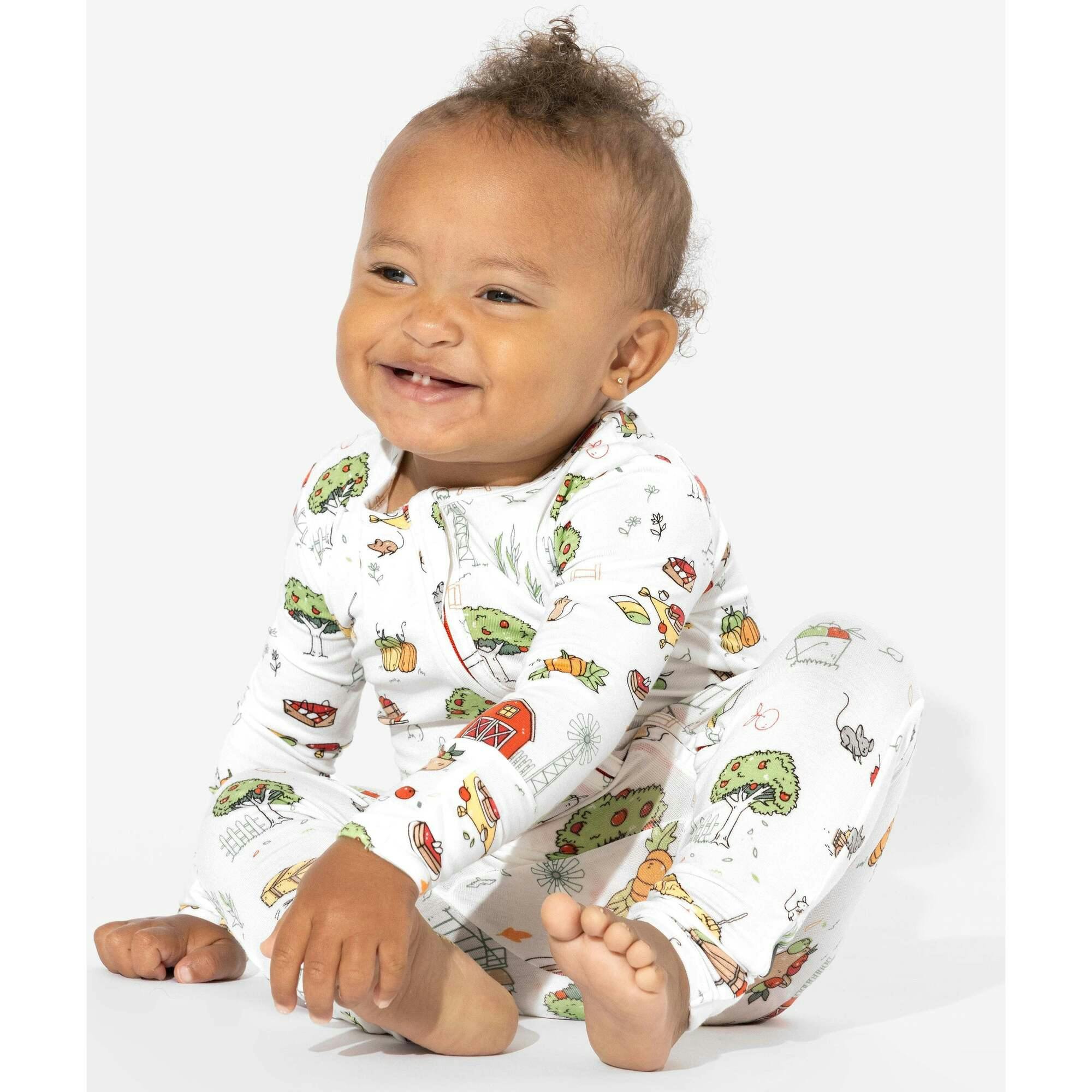 Fall Vibes Bamboo Convertible Footie