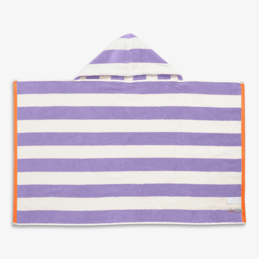 Kids stripe hoodie towel