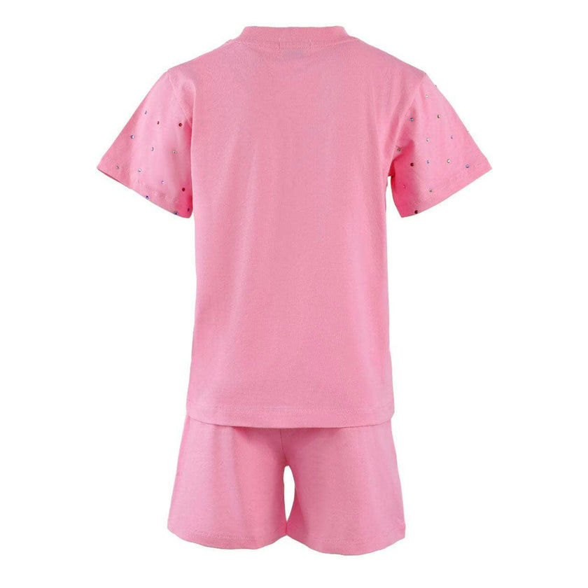 Rainbow Gem Short Set Pink