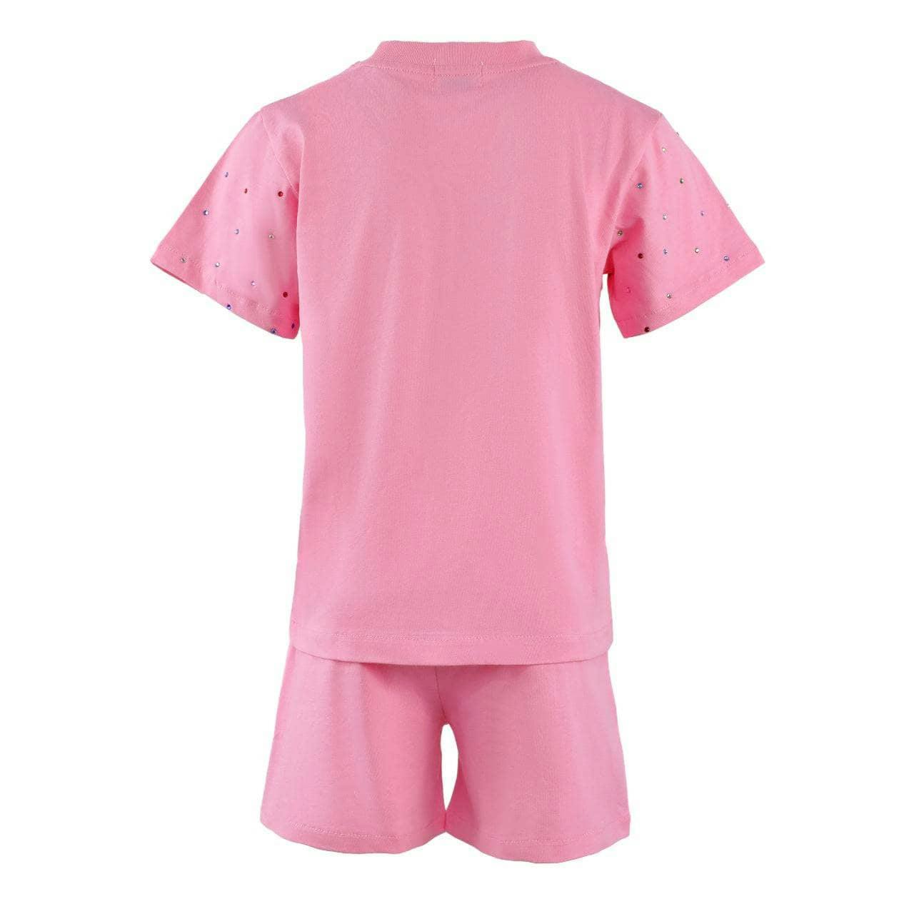 Rainbow Gem Short Set Pink