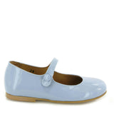 Patent Leather Mary Jane Ballerina, Sky Blue