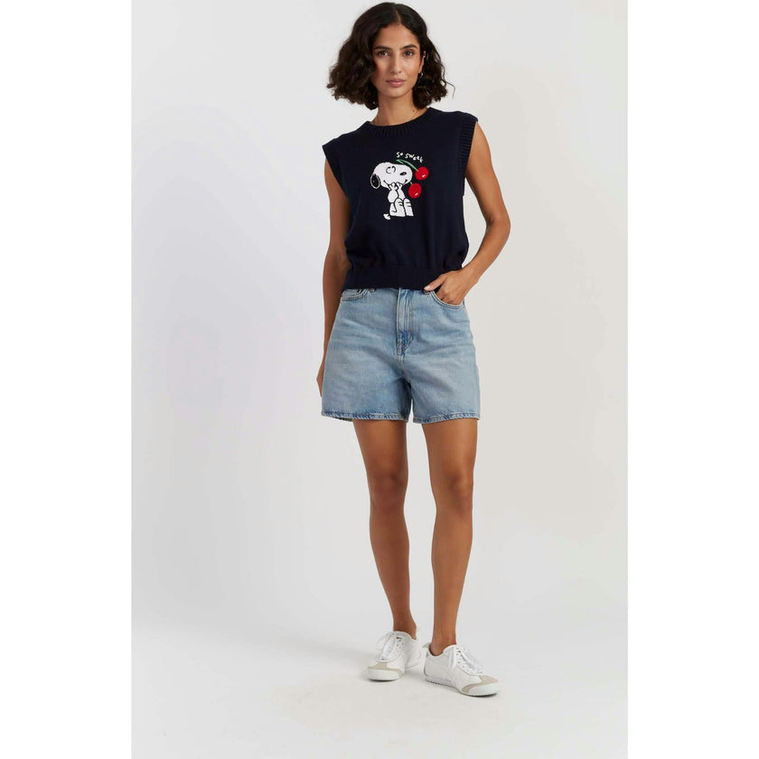 Cotton Snoopy Cherry Tank