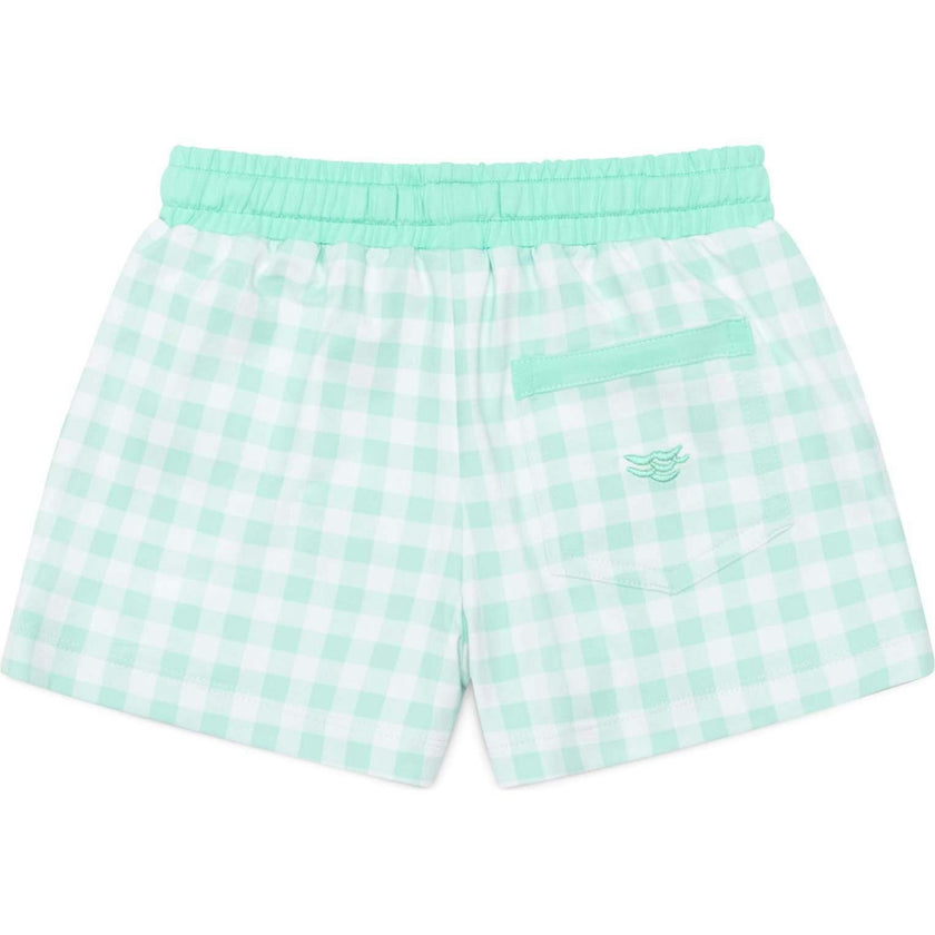 Tatum Trunks in Harbour Breeze Gingham