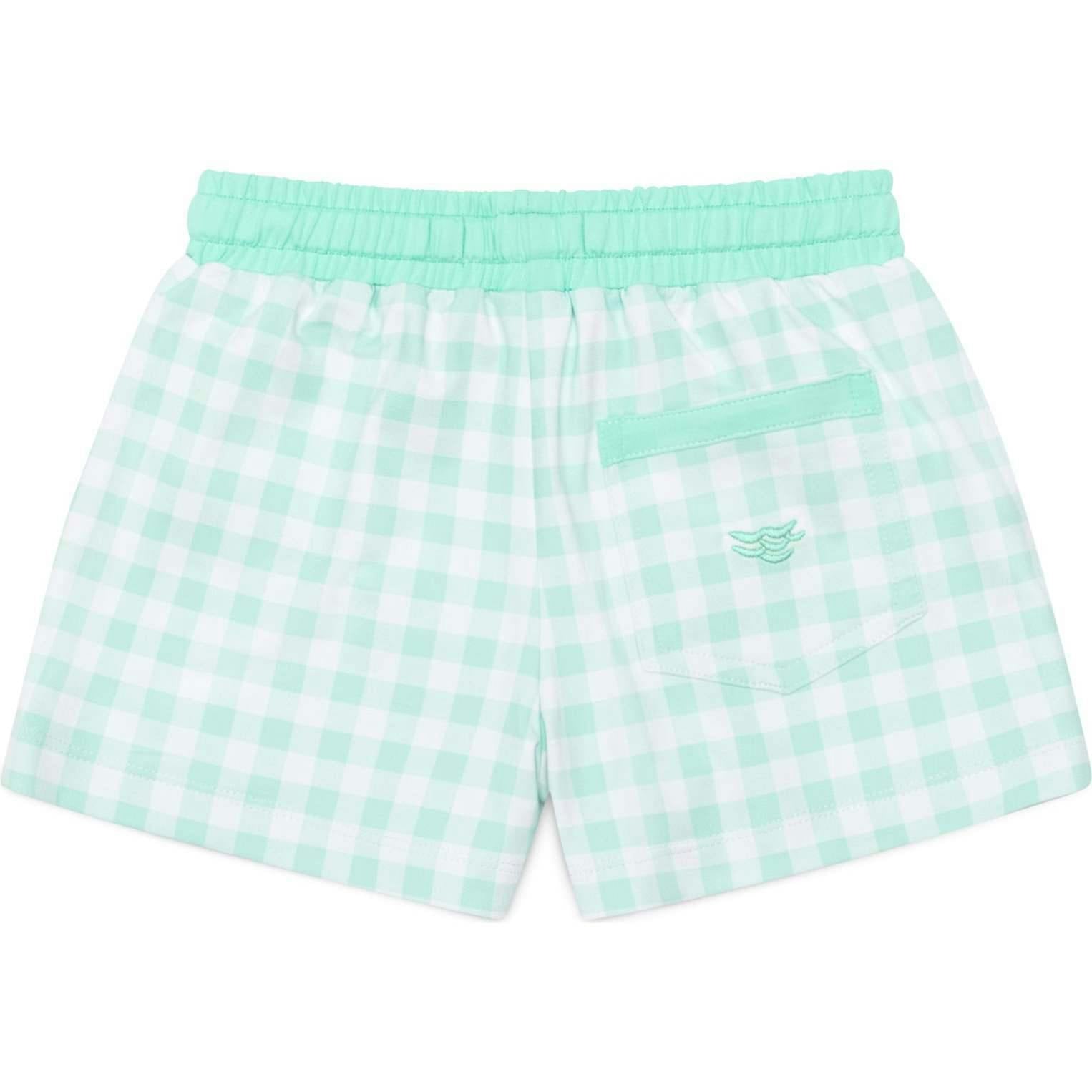 Tatum Trunks in Harbour Breeze Gingham