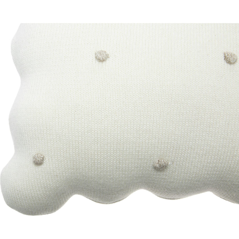 Knitted Biscuit Cushion