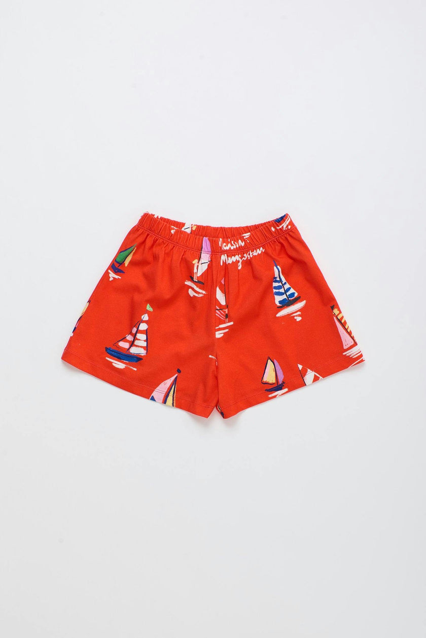 BARCOS SHORT JERSEY RED