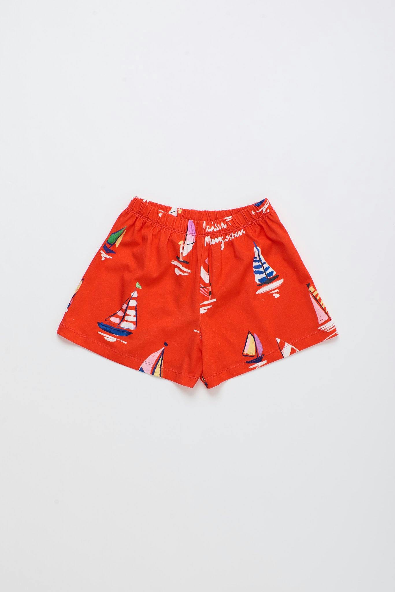 BARCOS SHORT JERSEY RED
