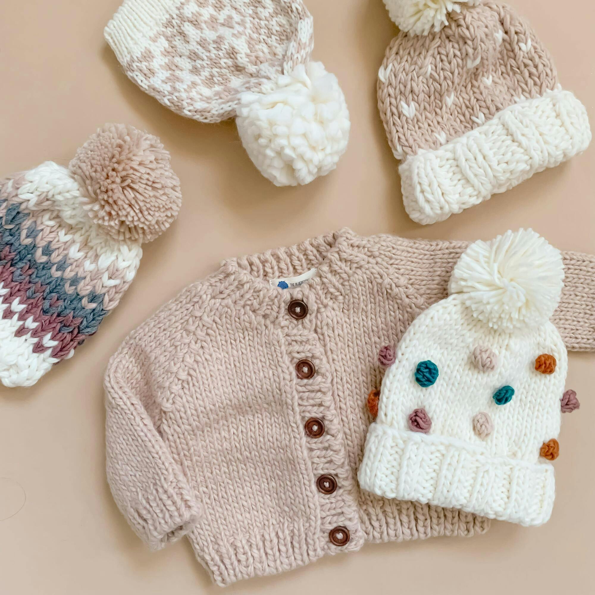 Classic Cardigan - Blush