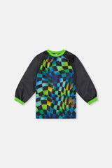 Toddler Boy Checkered Durable Protective School Apron