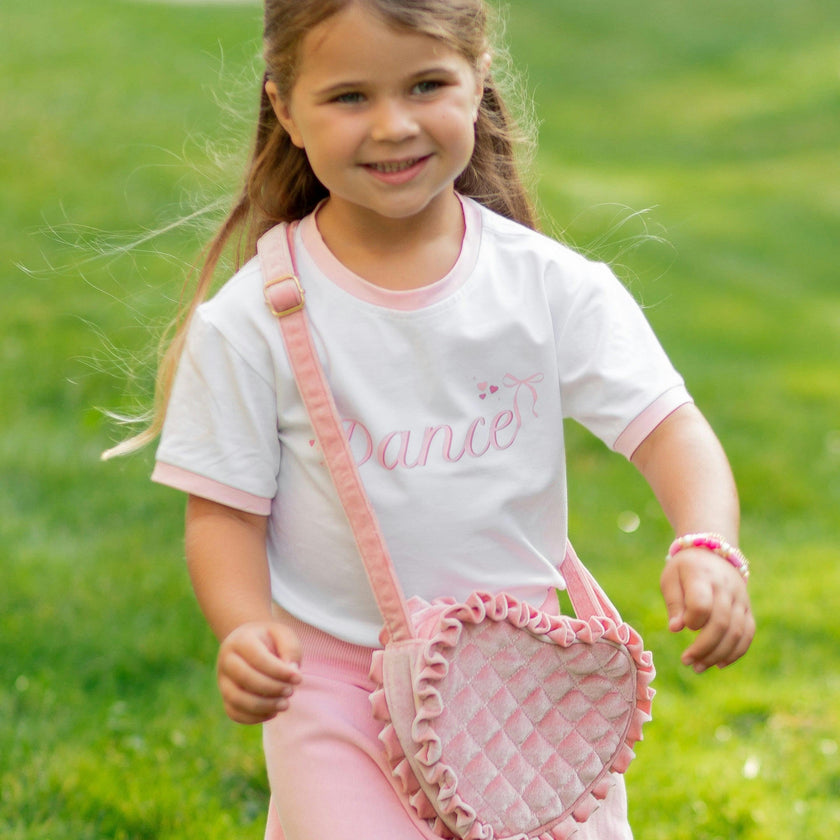 Pink Skirted Bow Jogger