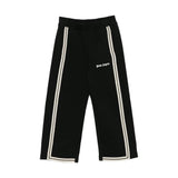 Black Mini Track Sweatpants