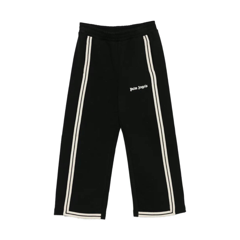 Black Mini Track Sweatpants