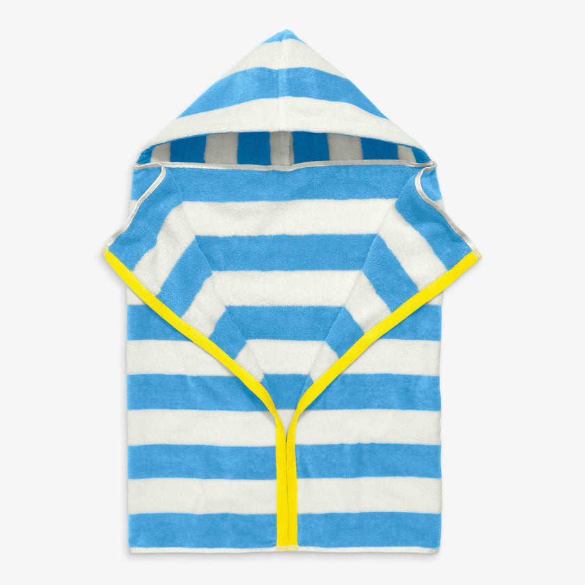 Kids stripe hoodie towel