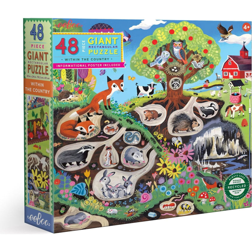 Within the Country 48 Piece Giant Floor Jigsaw Puzzle