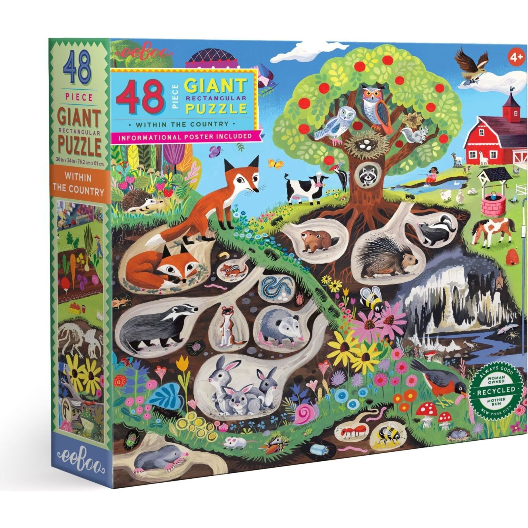 Within the Country 48 Piece Giant Floor Jigsaw Puzzle