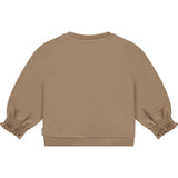 Leopard Accent Crewneck Sweatshirt