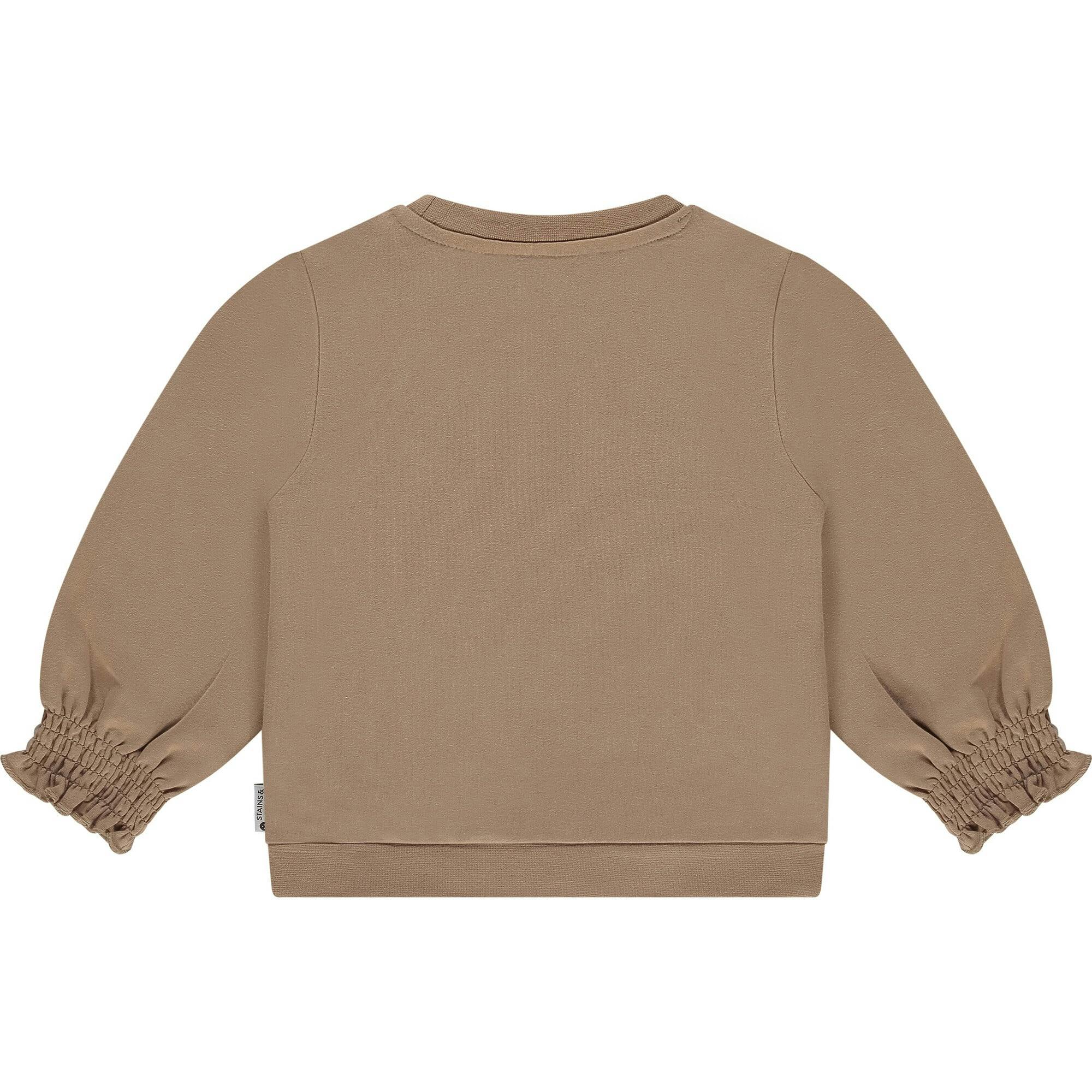 Leopard Accent Crewneck Sweatshirt