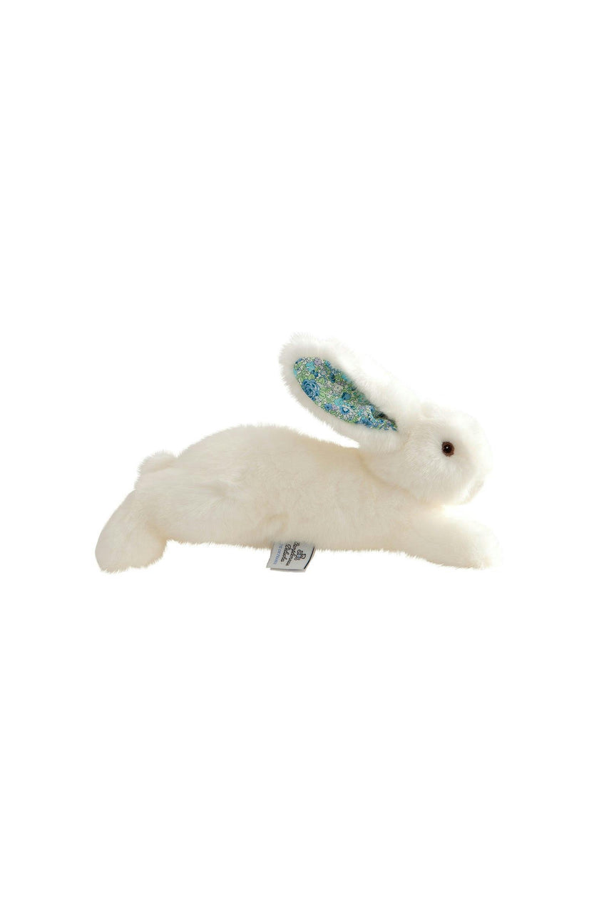 Martin The Rabbit - White / Light Blue Liberty