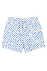 Little Pete Boys Trunks in Santorini Dots