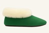 Kids Genuine Alpaca Fur Slippers | Handmade in Peru | Naturally Hypoallergenic | Lavender Plum