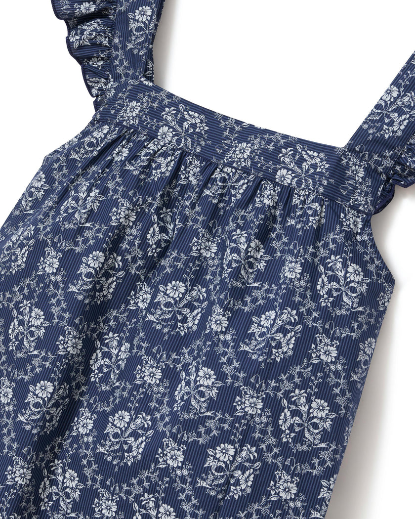 Girl's Twill Clara Short Set in Innkeeper Trellis