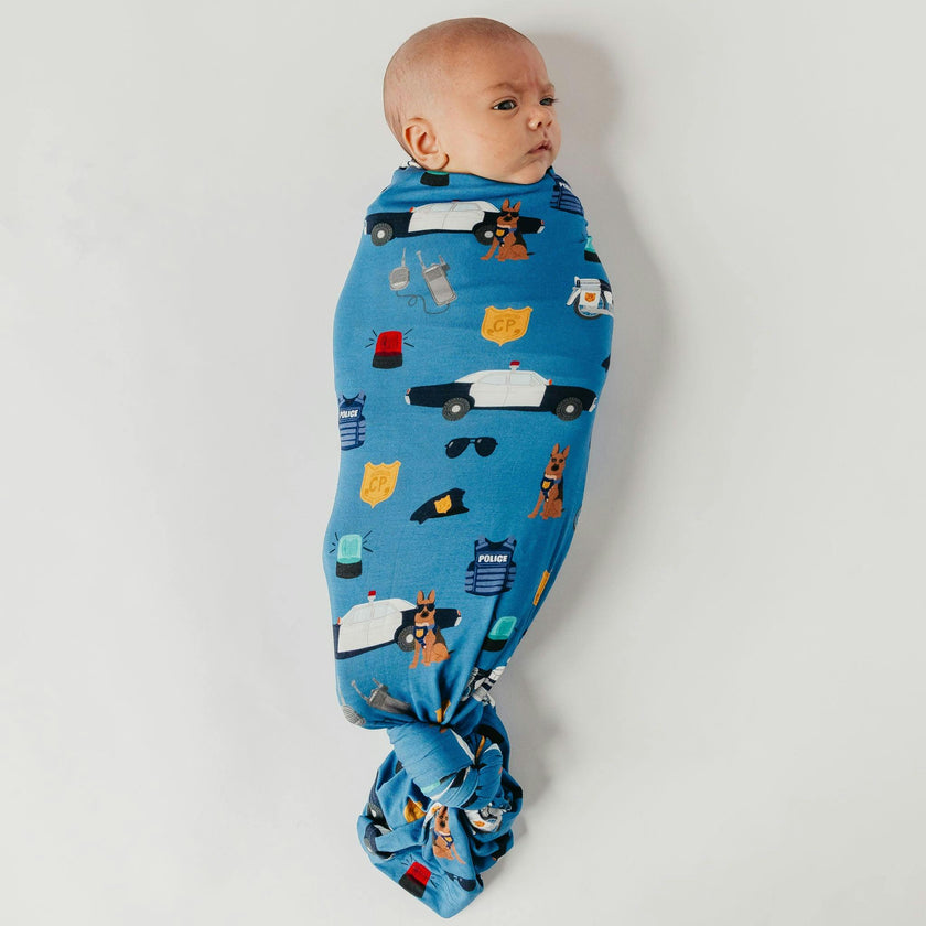 Bamboo Swaddle - Policemen