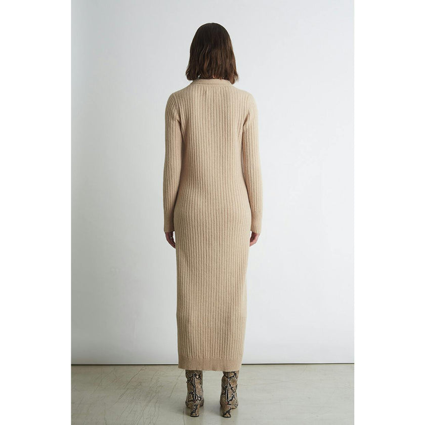 EDEN DRESS | PALE CAMEL