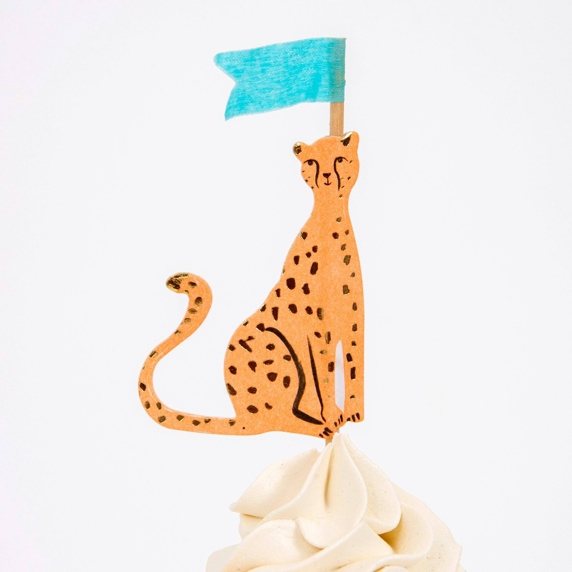 Safari Animals Cupcake Kit