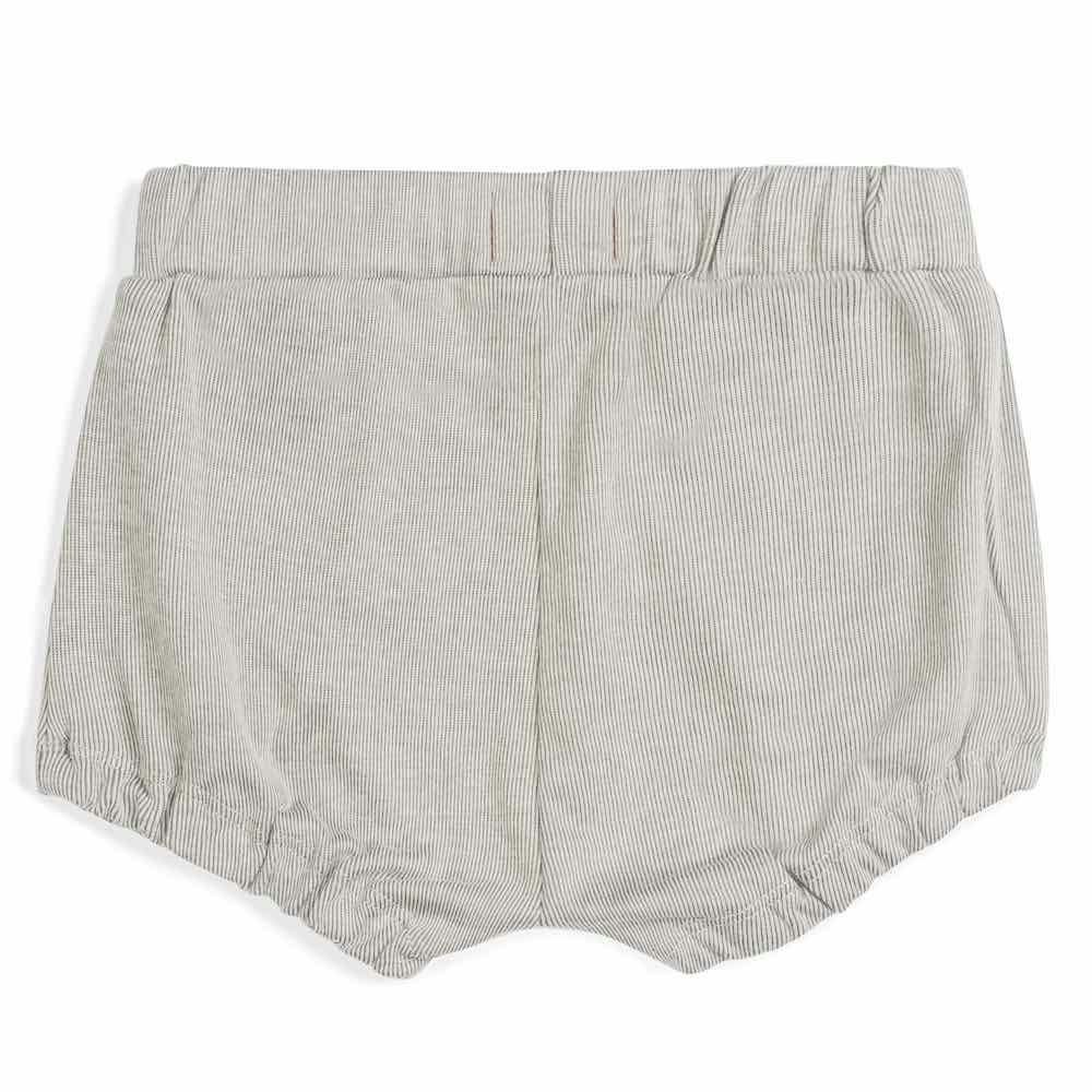 Grey Pinstripe Pocket Bloomer