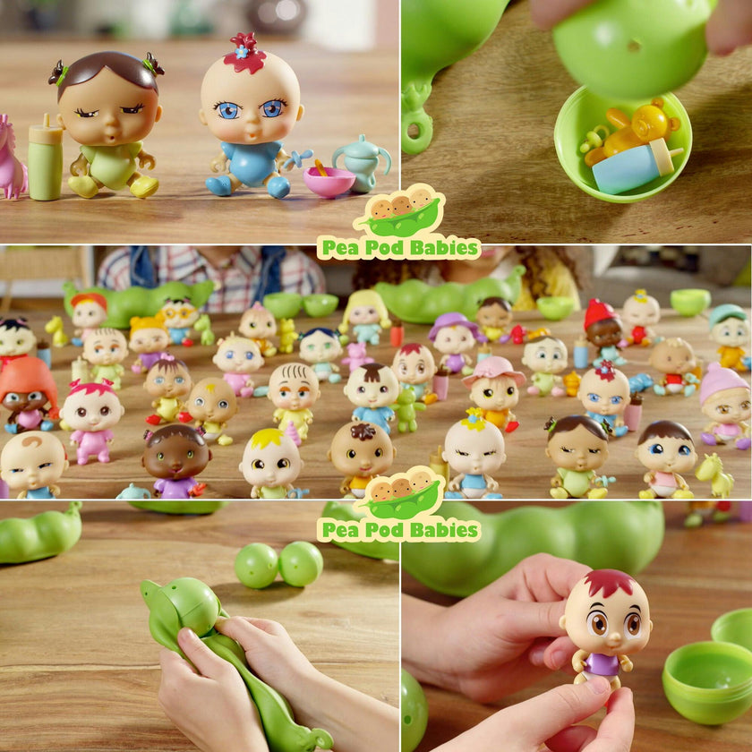 Pea Pod Babies: Collectible Mystery Surpise - 4 Pack