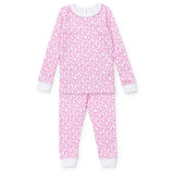 Ava Girls' Pajama Pant Set - Easter Time Pink