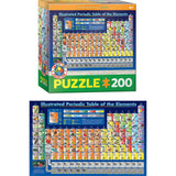 Periodic Table Illustrated - 200 pc Puzzle