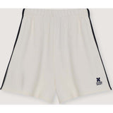TNS Logo Woman Short Ecru