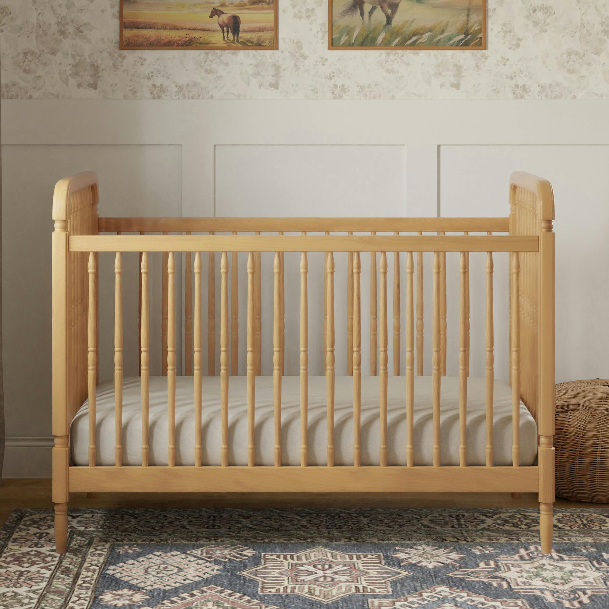 Liberty 3-In-1 Convertible Spindle Crib & Toddler Bed Conversion Kit