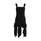 Black Elliston Bow-Tail Dress