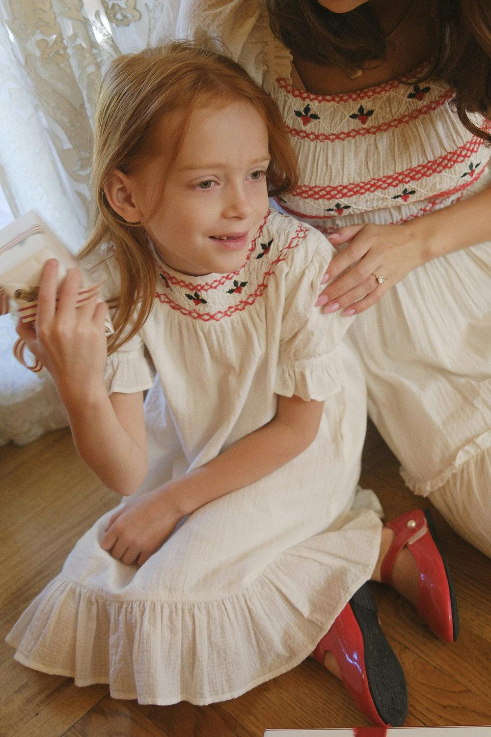 Mini Martha Dress in White