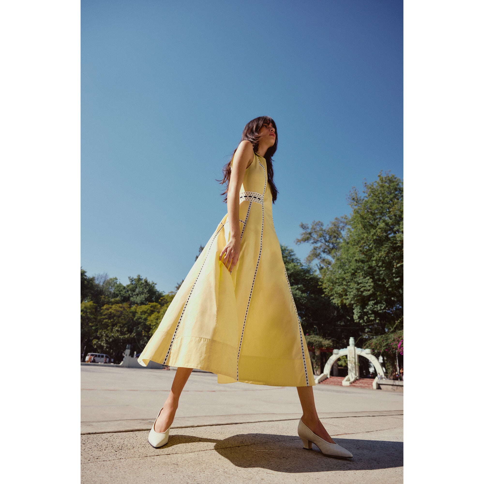 Sloane Dress, Yellow
