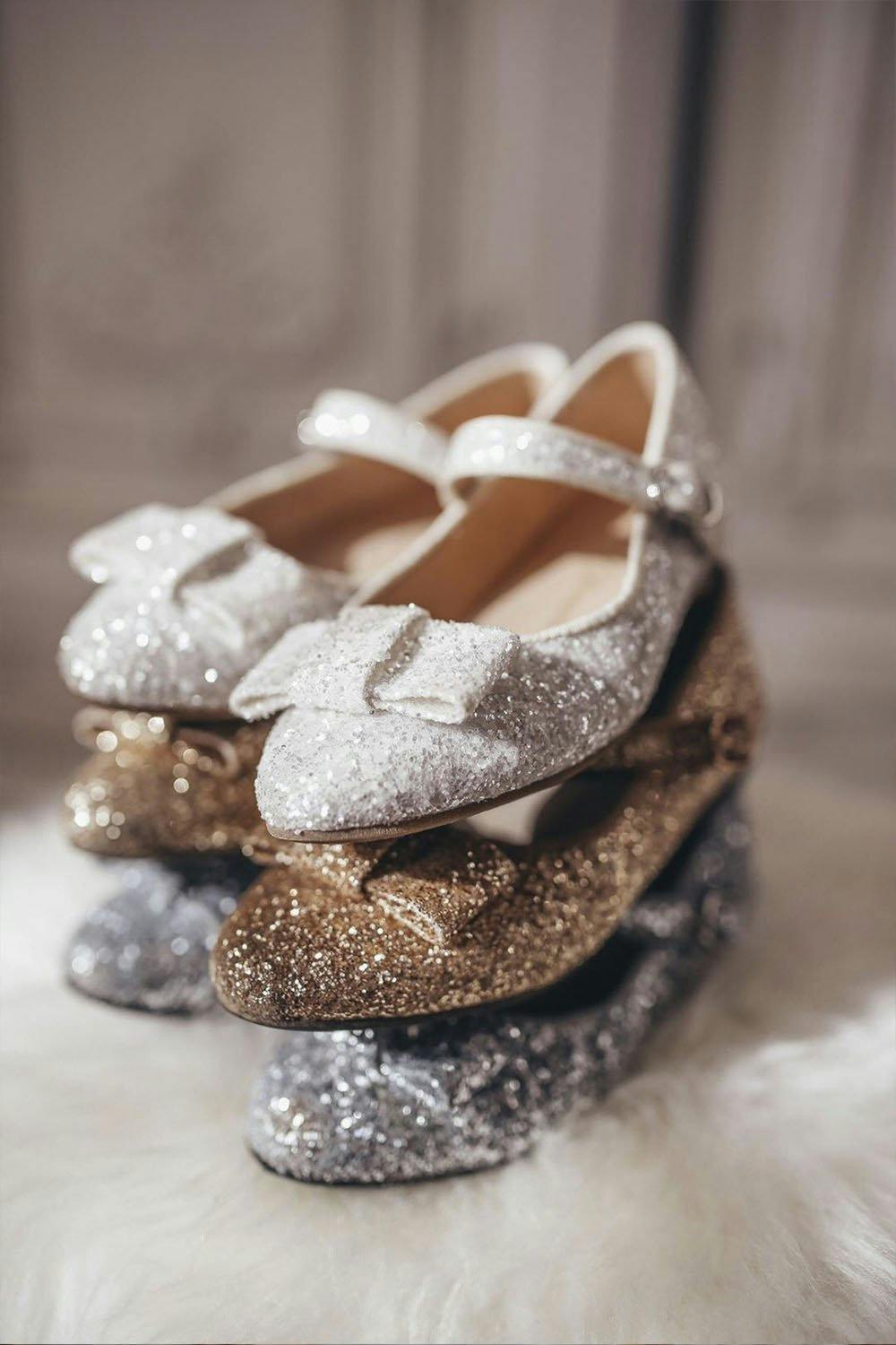Ellen Glitter Mary Janes