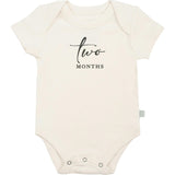 graphic bodysuit | two months milestone taupe